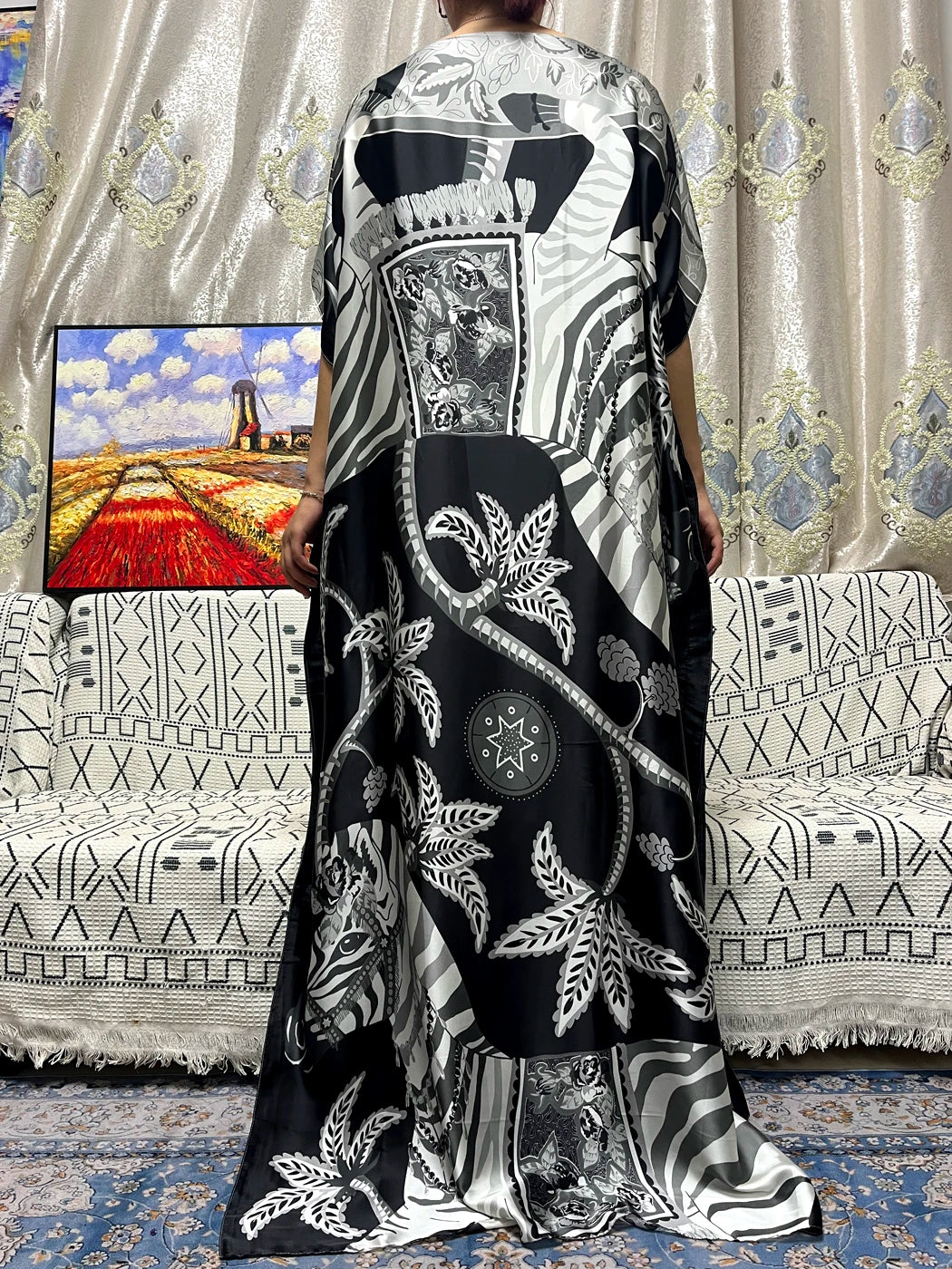 Traditional Silk Print