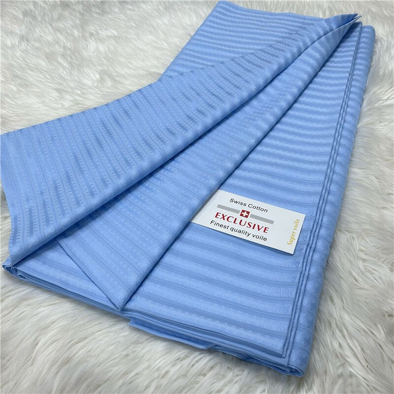 5 Yards Fabrics Soft Atiku Fabric For Men Swiss Material