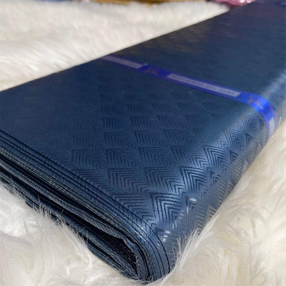 5 Yards Men's Atiku Jacquard Brocade Fabric