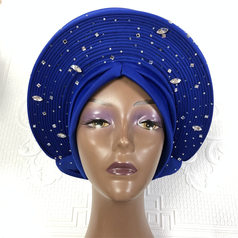 Auto Gele Headtie With Stones