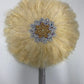 Turkey Feather Hand Fan