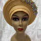 Turban Headtie With Stones