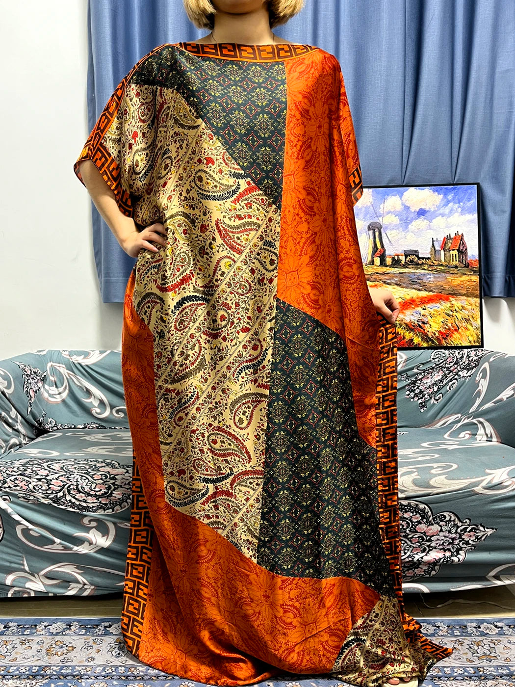 Traditional Silk Print
