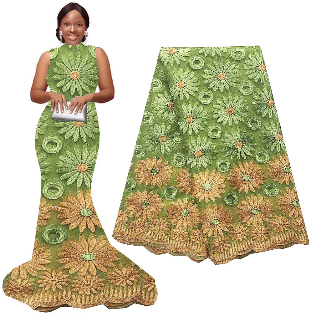 French Lace Fabric 5 Yards