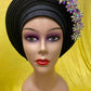 Turban Headtie With Stones