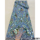 Latest African Lace Fabric Sequins Glitter Tulle Lace Fabric High Quality 2022 Asoebi Lace Fabric Embroidered Lace 5 yards Dress