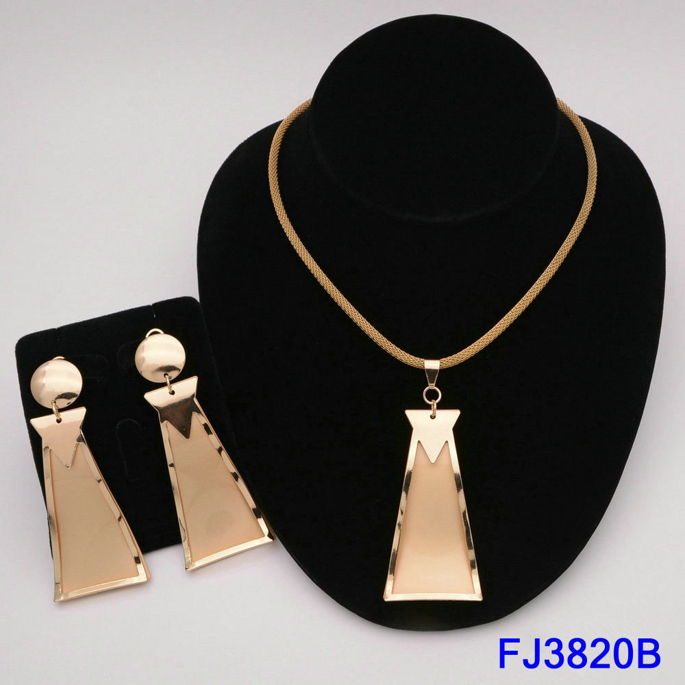 Jewelry Set Dubai Gold Color