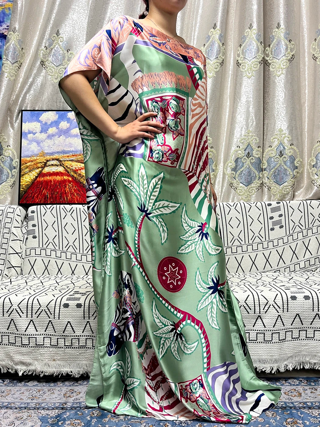 Traditional Silk Print