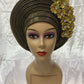 Turban Headtie With Stones
