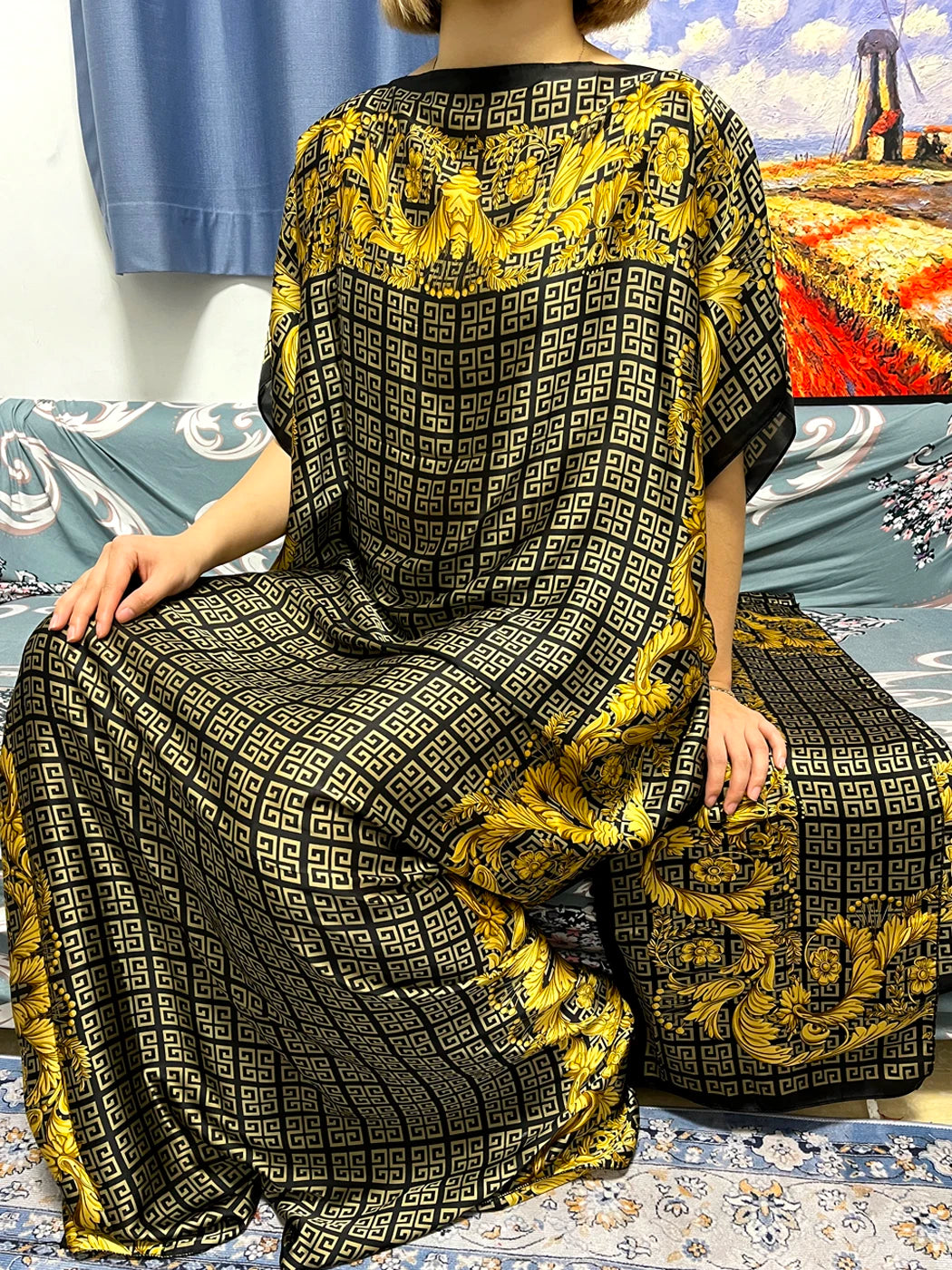 Traditional Silk Print