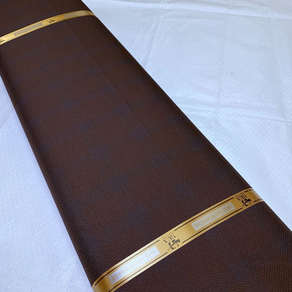 5 Yards Men's Atiku Fabric Senator Cashmere Wool