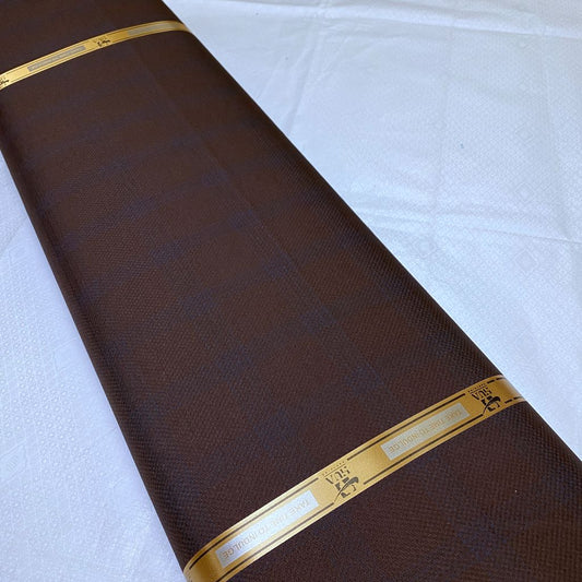 5 Yards Men's Atiku Fabric Senator Cashmere Wool