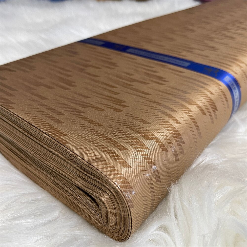 5 Yards Men's Atiku Jacquard Brocade Fabric