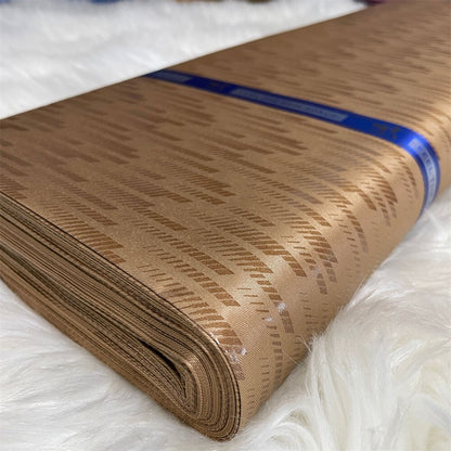 5 Yards Men's Atiku Jacquard Brocade Fabric