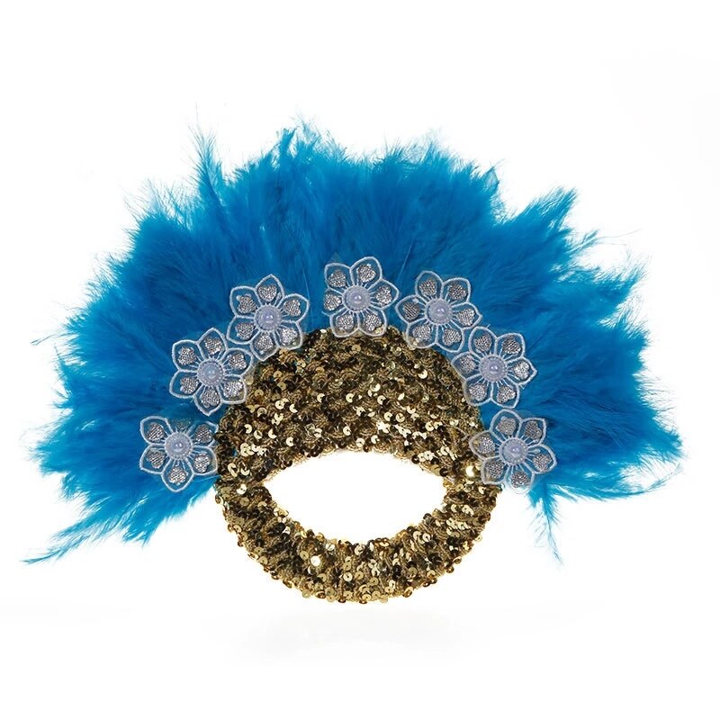 Turkey Feather Hand Fan