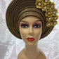 Turban Headtie With Stones
