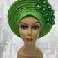 Turban Headtie With Stones