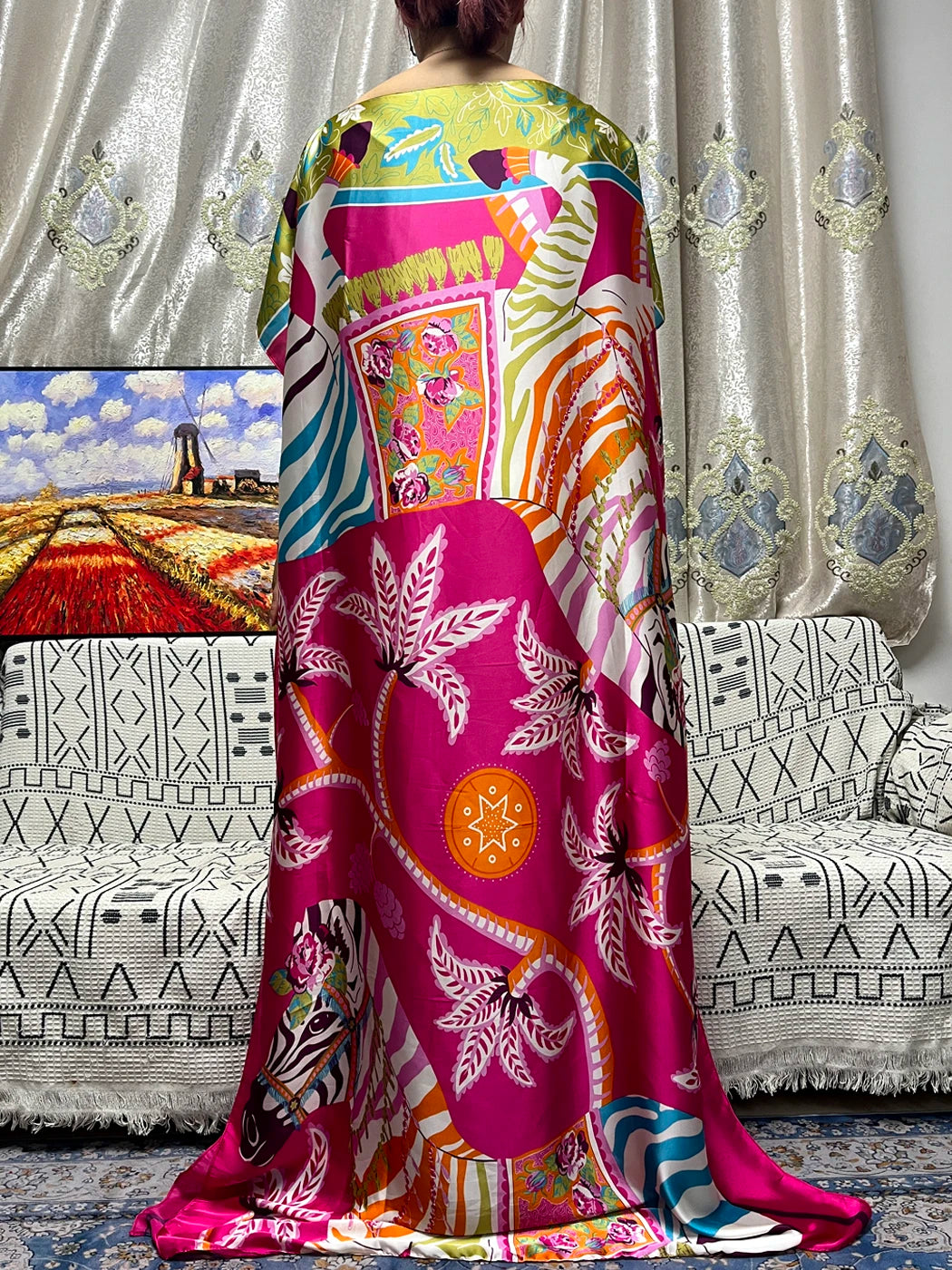 Traditional Silk Print