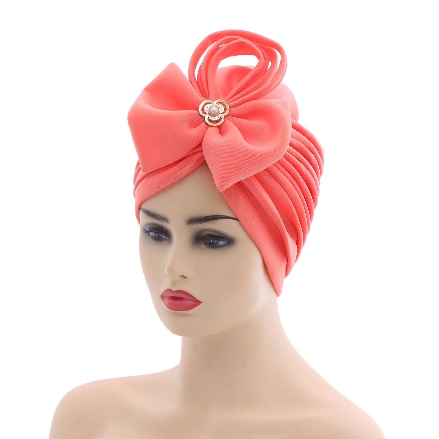 Wedding Gele Cap African Auto Gele Headtie