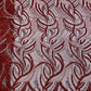 Sequin Beaded Lace Embroidery French Lace 5 Yards