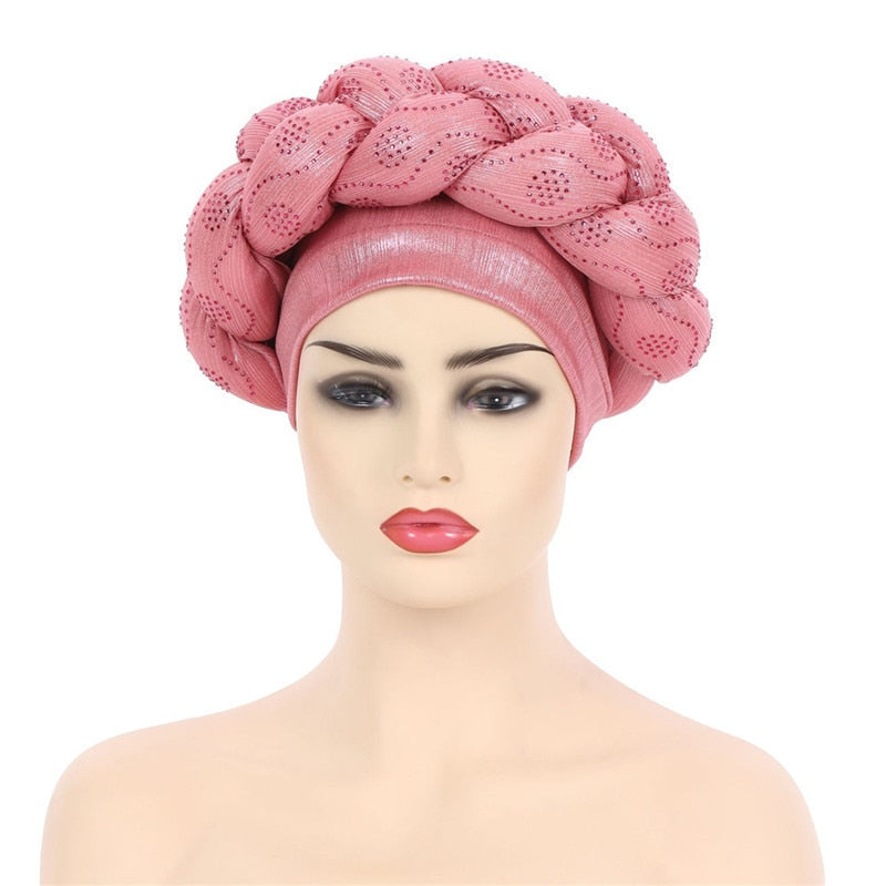 Braided Sleek Turban