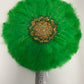 Turkey Feather Hand Fan