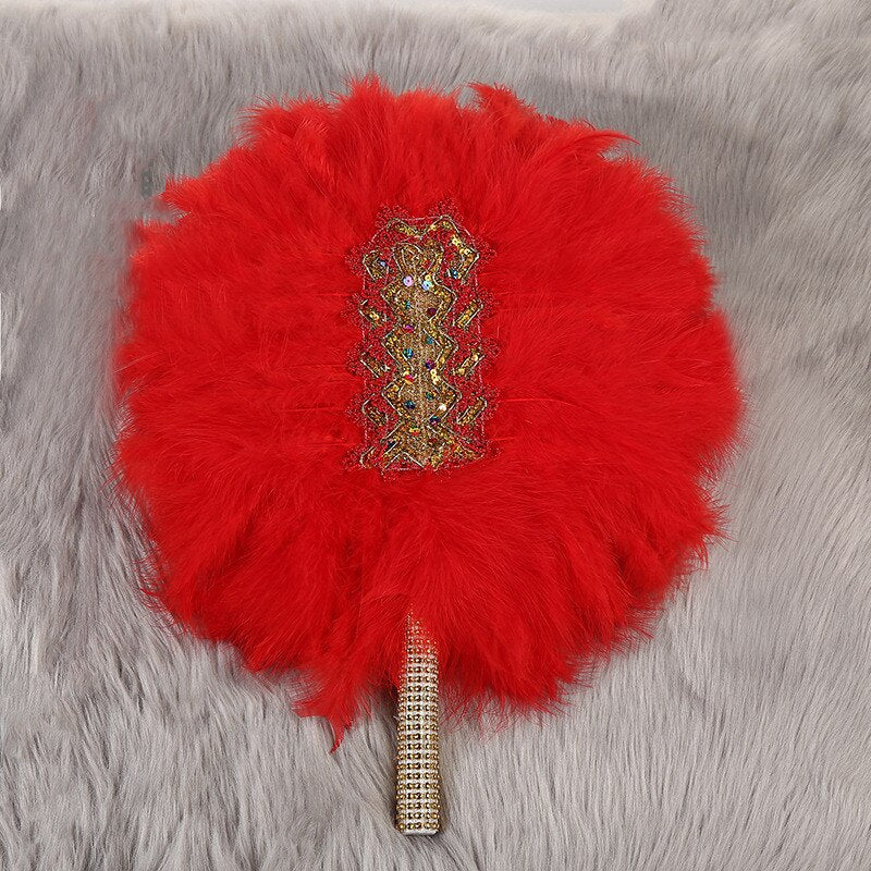 Chicken Feather Fan