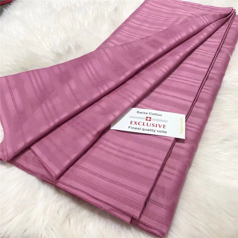 5 Yards Fabrics Soft Atiku Fabric For Men Swiss Material
