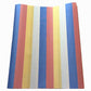 Multicoloured gele with stripes