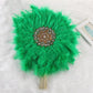 Turkey Feather Hand Fan