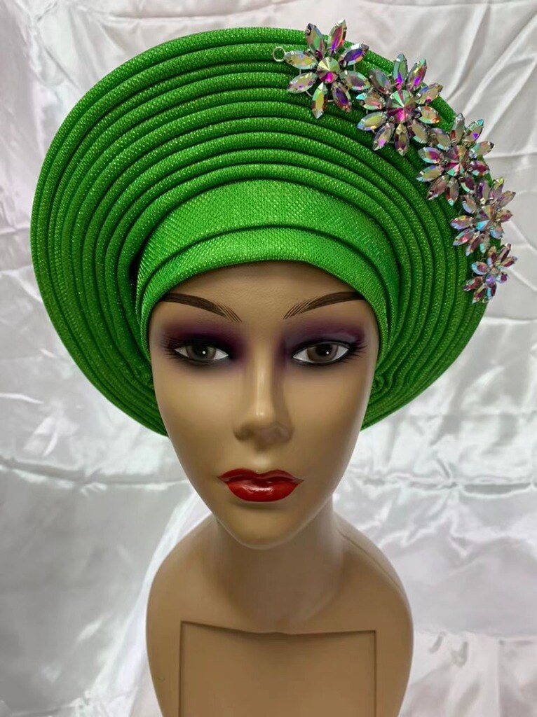 Turban Headtie With Stones