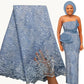 5 Yards Rhinestone Soft French Tulle