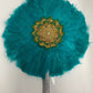 Turkey Feather Hand Fan