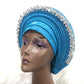 Jewelled Auto Gele Headtie