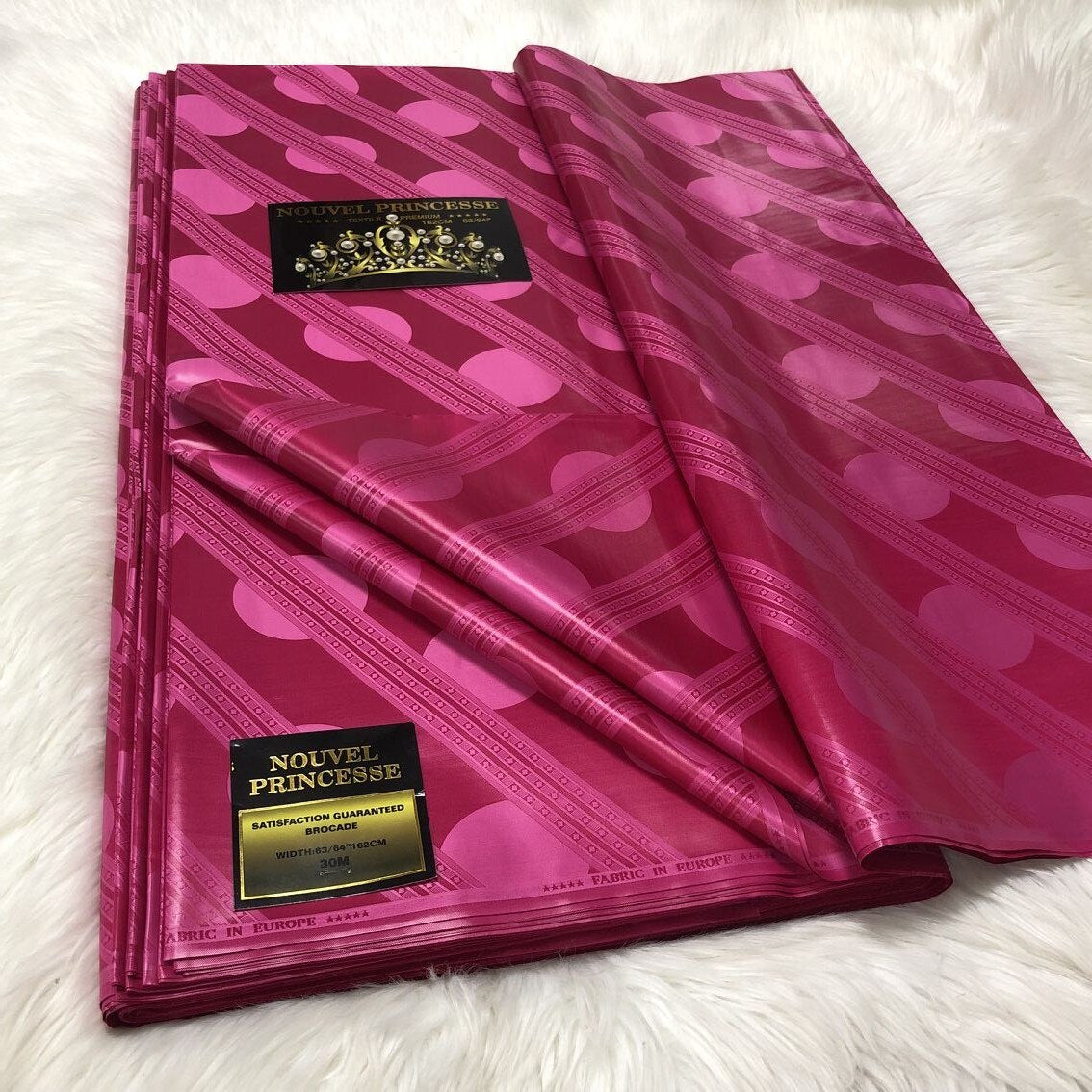 Bazin Riche Brocade Unisex 5 Yards