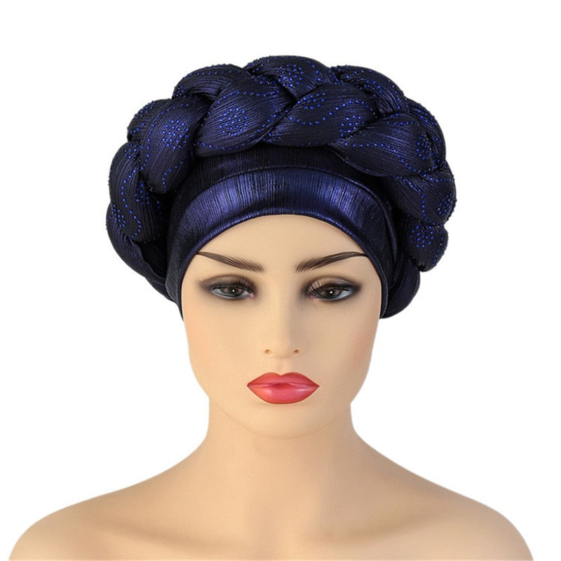 Braided Sleek Turban