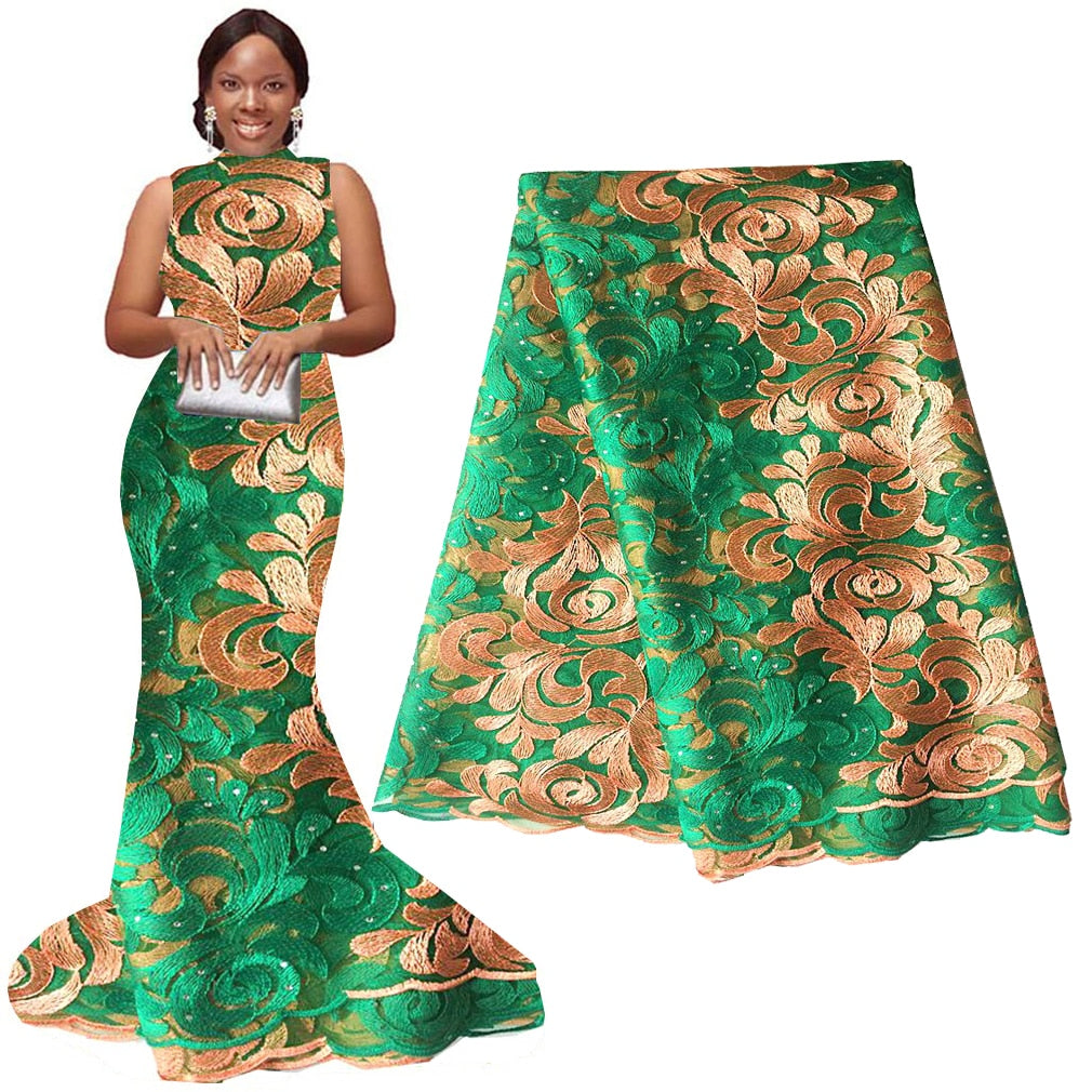 French Lace Fabric 5 Yards