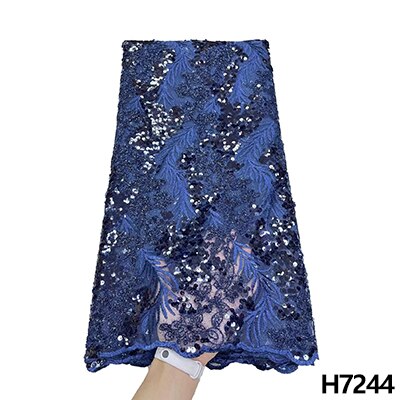 5 Yards Sequins French Tulle Mesh Lace
