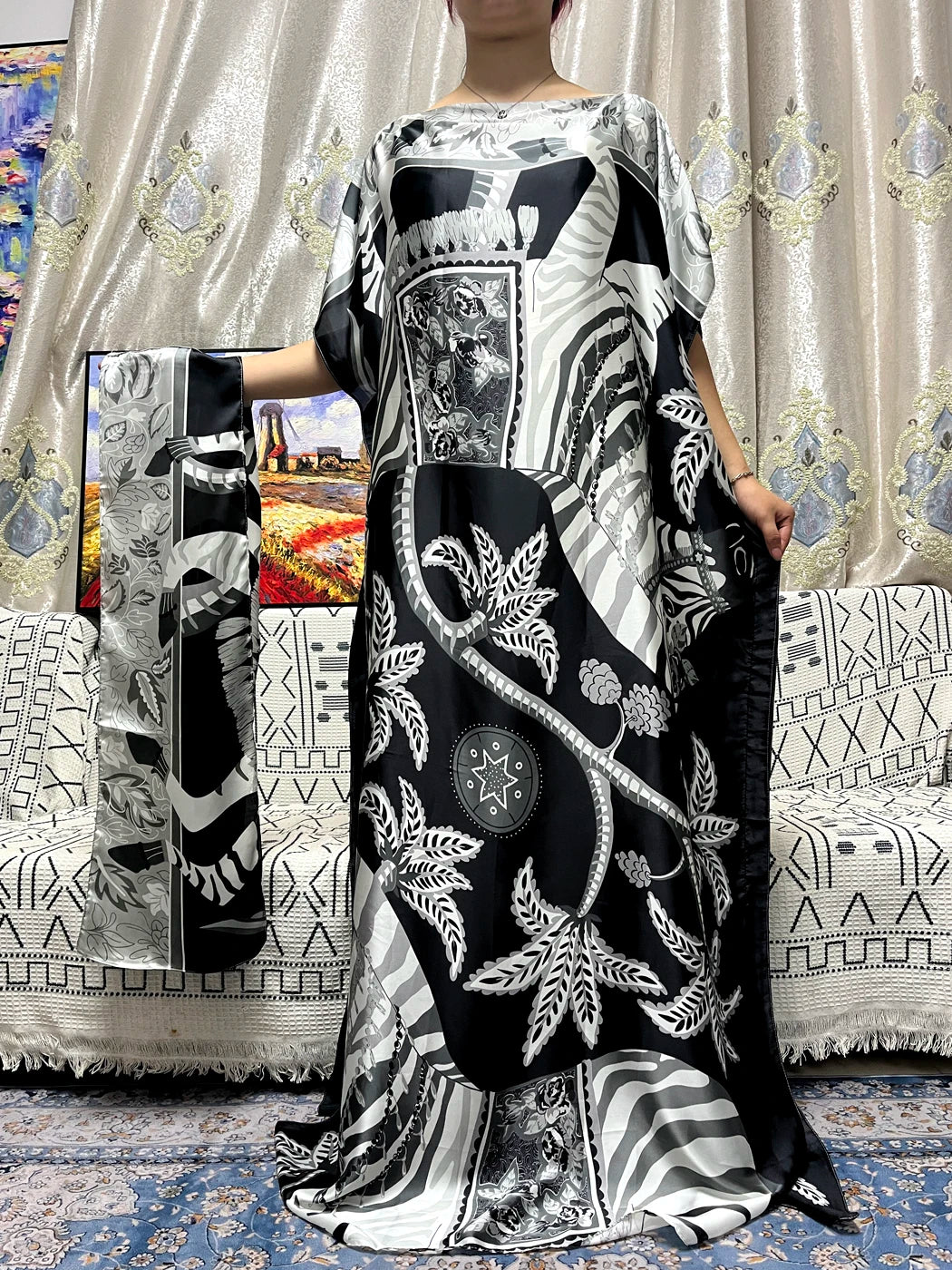 Traditional Silk Print