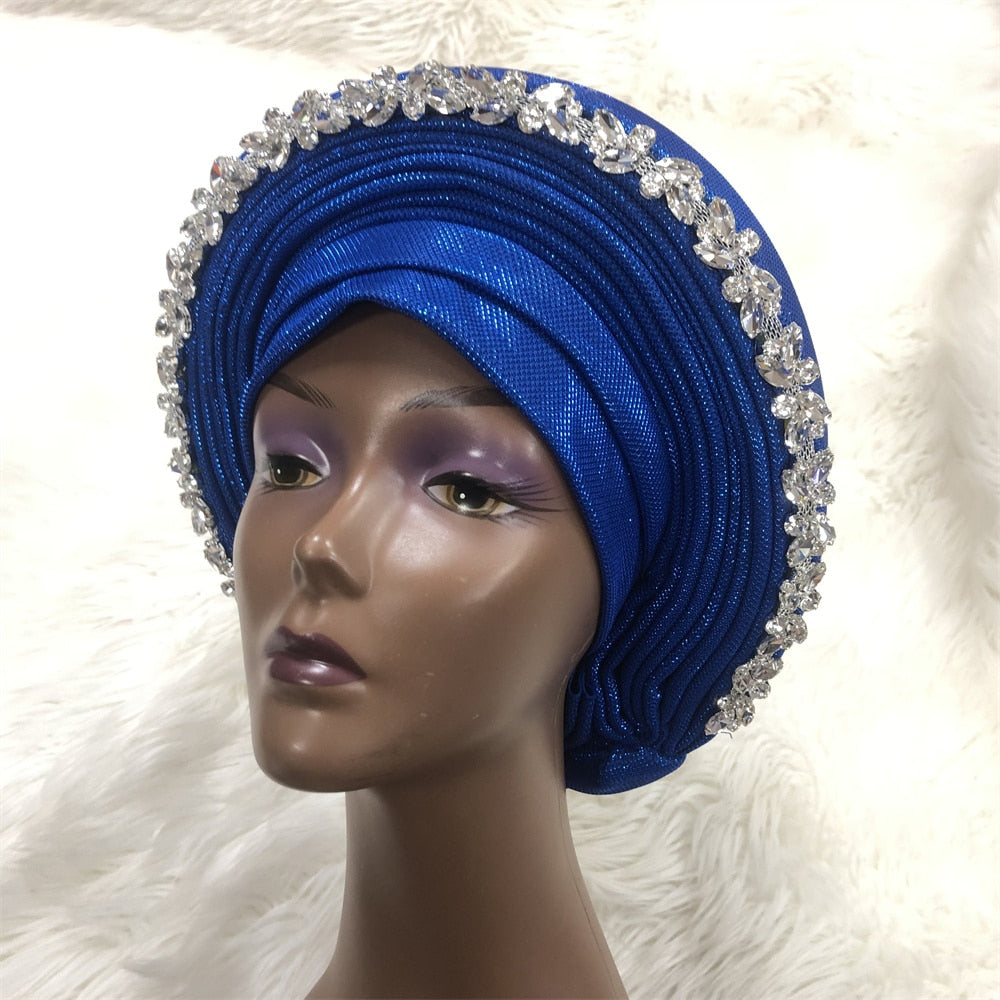 Jewelled Auto Gele Headtie