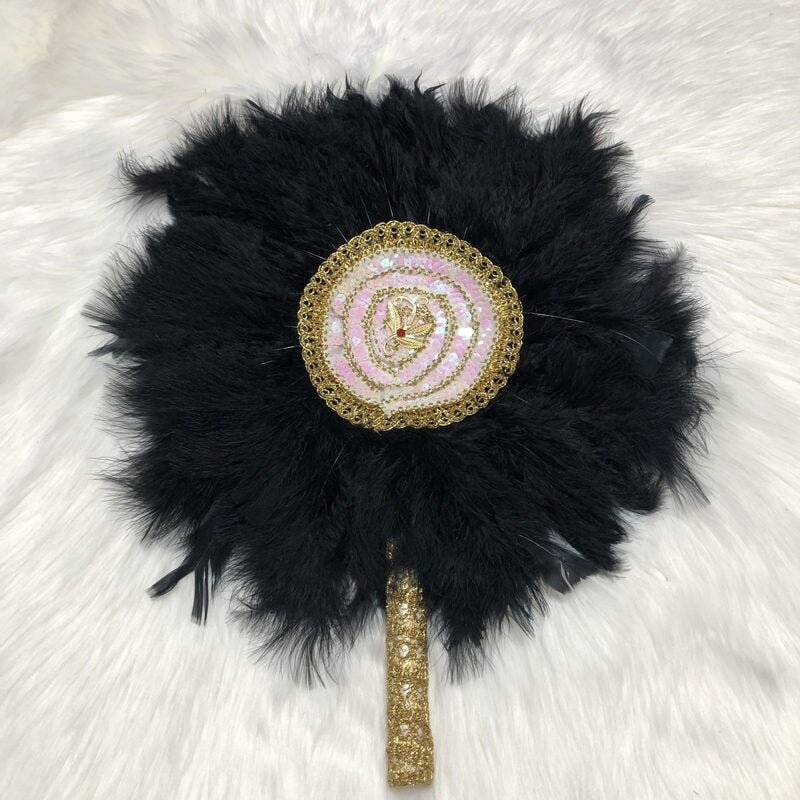 Big Size Feather Fan