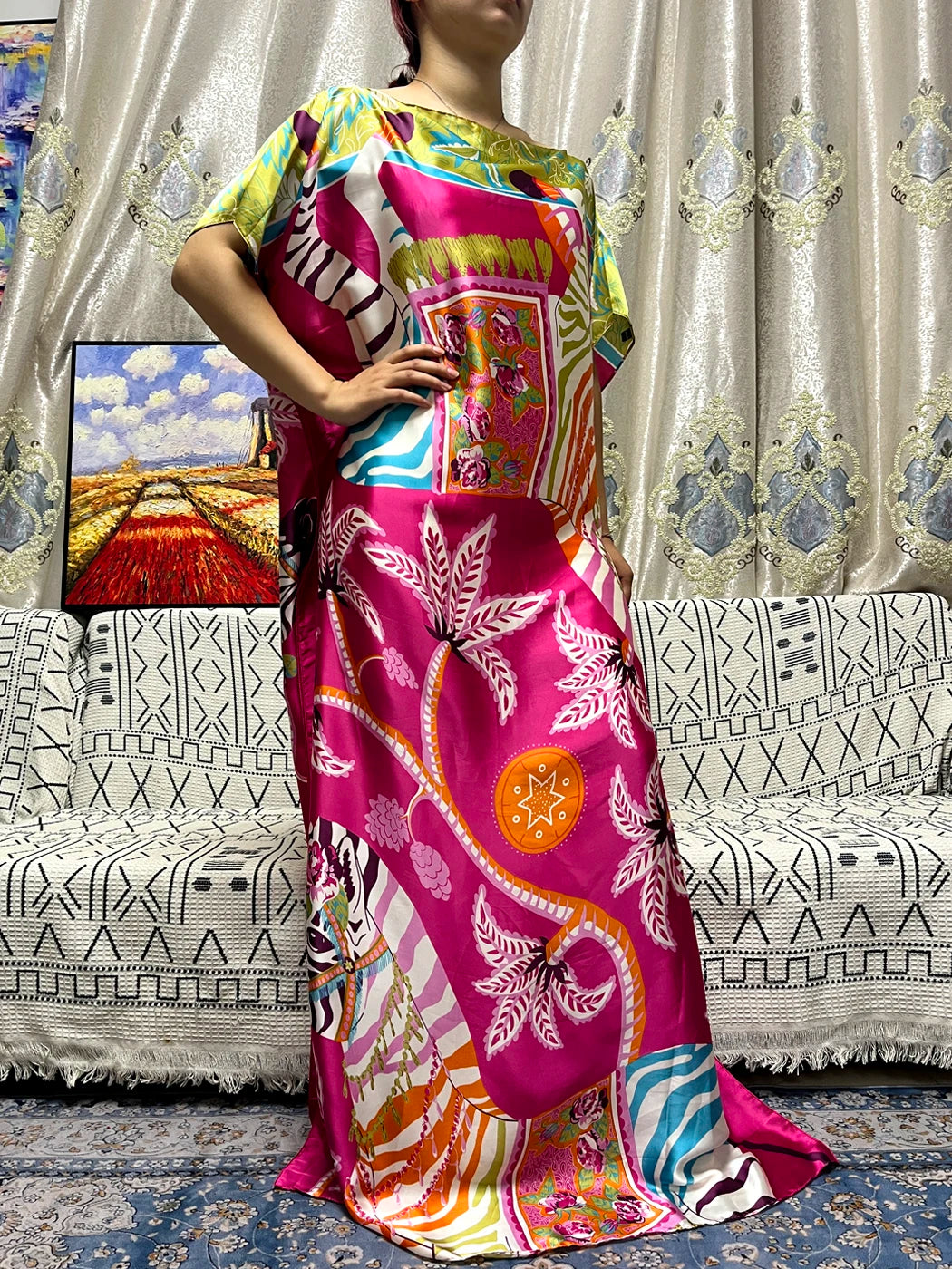 Traditional Silk Print