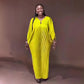 uxury kaftan dress for women, elegant resort wear with vibrant prints and flowy fabric
