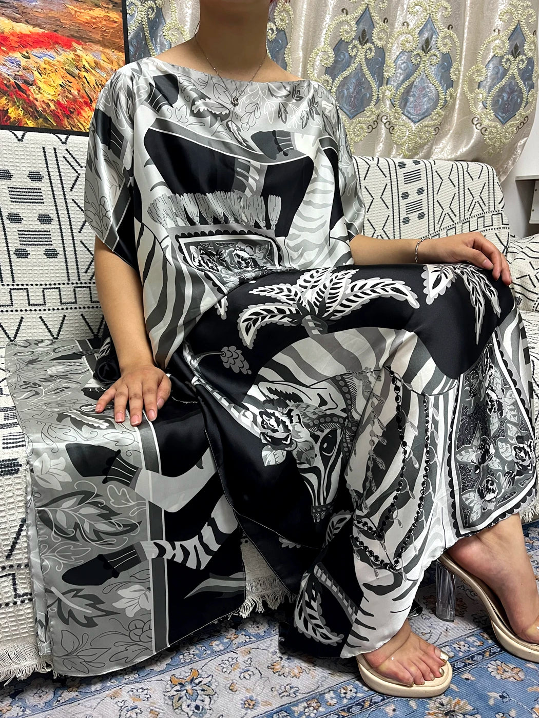 Traditional Silk Print