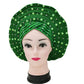 Breathable Sego Beaded Gele