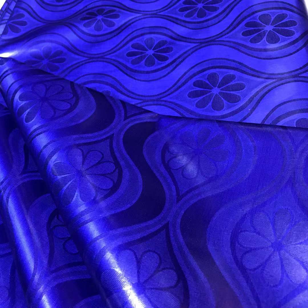 Top Quality Pure Cotton African Bazin Riche Fabric Atiku Tissu Africain Basin Sewing Guinea Brocade Fabric For Man & Woman 2022
