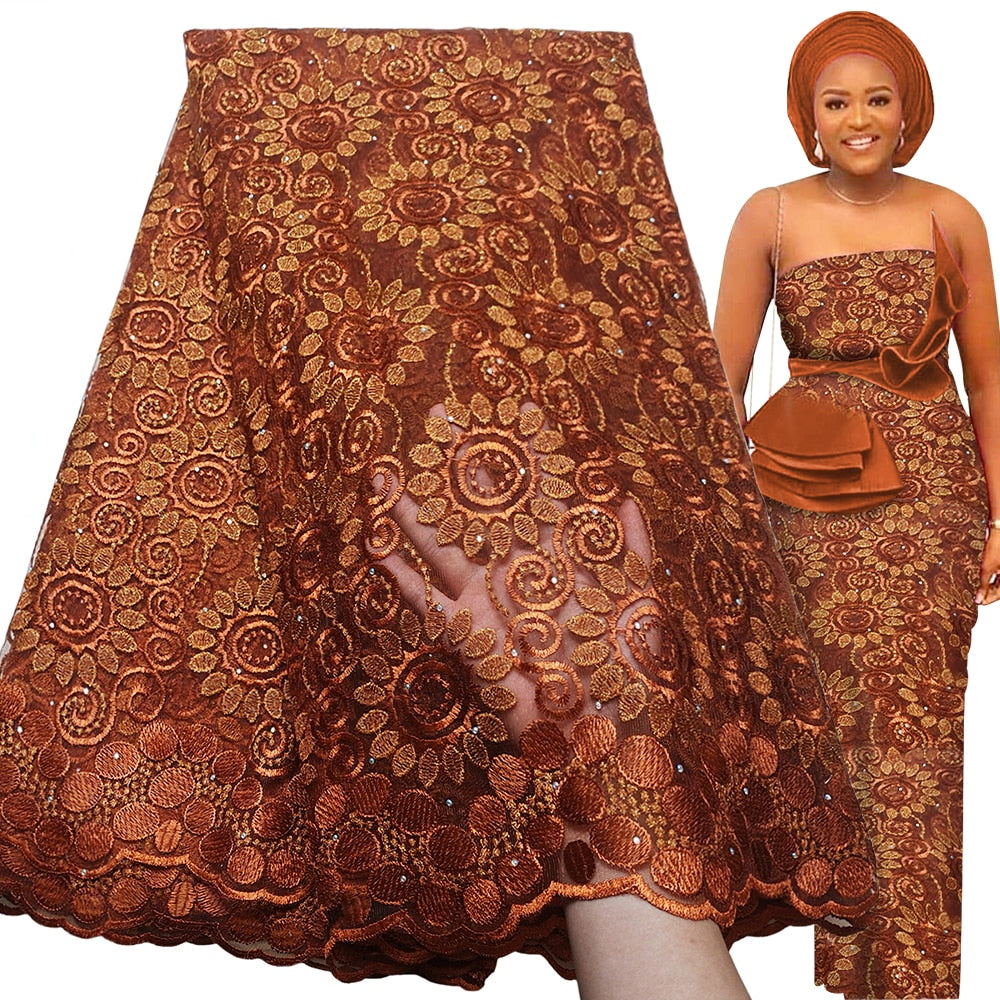 French Lace Fabric 5 Yards