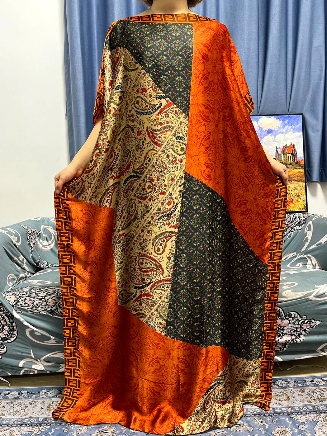 Traditional Silk Print