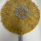 Turkey Feather Hand Fan