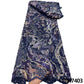 Latest African Lace Fabric Sequins Glitter Tulle Lace Fabric High Quality 2022 Asoebi Lace Fabric Embroidered Lace 5 yards Dress